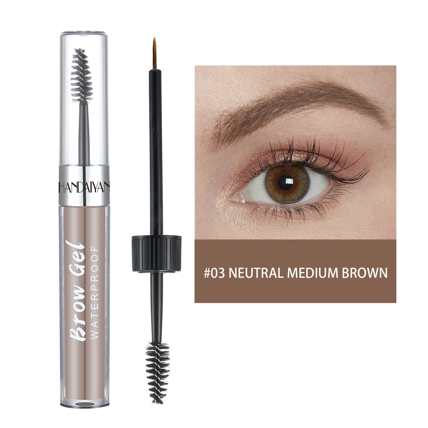 8 Color Liquid Eyebrow Dye Waterproof Beauty